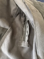 Tactical Jacket Mens Free Soldier Size M Gray Hooded Full Zip