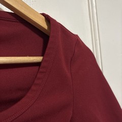 Wild Fable Women’s Burgundy ButterBliss Knit Scoop Neck Crop Top XXS
