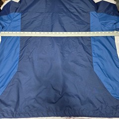 Columbia Interchange 3-in-1 Jacket Mens XXL Navy Blue Waterproof Shell Fleece