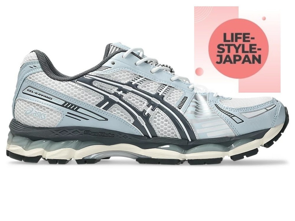 ASICS GEL-KAYANO 12.1 1203A759 103 White Carrier Grey Unisex Men Walking Shoes