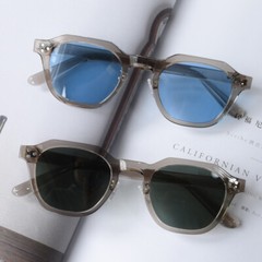 Unique Design TR90 Polarized Men Women Fashion Retro Round Sunglasses UV 400