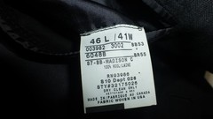Brooks Brothers Suit 44L W37 SAXXON Gray Canada Excellent Condition Regent