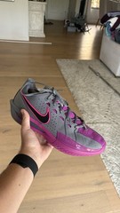 Nike G.T. Cut 3 “Smoke Grey/Hot Fuchsia/Hyper Pink/Black” Men’s Basketball Shoe