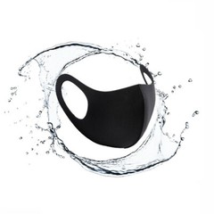 20 PCS Face Mask Black Fashion Washable Reusable Breathable Unisex