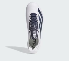 NWT adidas Adizero Electric Mens Football Cleats White Navy Blue IE6290 Sz 9