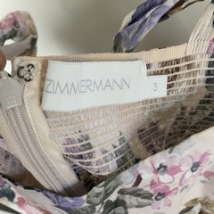 Zimmermann Brighton Dress Size 3 | AU / UK 14 | US 10 Long Floral Tie Maxi