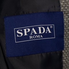 SPADA Roma Sport Coat Men 44 (EU 54) Wool Polyamide Knit Surgeon Cuff Italy Made