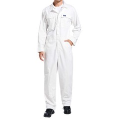 HISEA Men’s Long Sleeve Coverall Workwear Jumpsuit Boilersuit Anti-Stain&Wrinkle