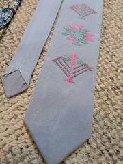 Men’s Ties Lot Of 5 – From Vietnam Japan India Ireland Unknown. 4 Silk 1 Cotton