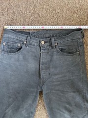[Made in USA] 90s Levi’s 501 Black Denim W33 El Paso Factory