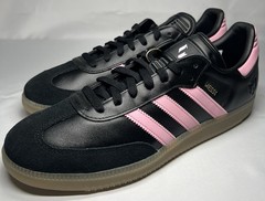 Size 11.5 Lionel Messi x Adidas Samba ‘Inter Miami CF-Debossed Away Kit’ JP7845