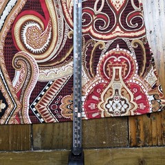 Boho Chico’s Medallion Paisley Top Keyhole Back Detail & Bell Sleeves