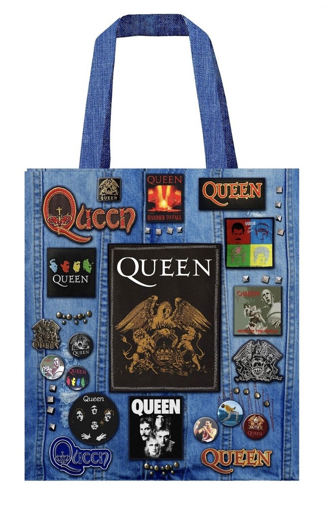 Rocksax Queen Battle (Tote) Bag – 16 x 16 in – Rock Heavy Metal – New