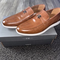 Stacy Adams Tan Men’s Loafer Size 12 Medium NEW w/box