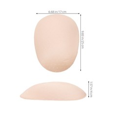 1 Pair Breathable Sponge Hip Pads Butt Lifter Inserts for Comfortable Fit