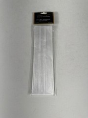 Bruno Capelo Men’s 3 Pleat Premium Hat Band 2 End Hooks White Navy Lt Blue Olive