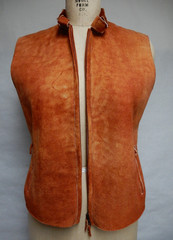 Burberry Prorsum Runway Vintage Shearling Babbage Vest Italy Size 6 EUC