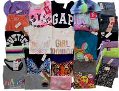 NWOT KIDS CLOTHES SPRING/SUMMER GIRLS LOT OF 20PCS MIX N MATCH SIZE 10-12