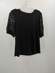 Pre-Owned CeCe Black Size Medium Blouse