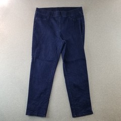 Karen Scott Jeans Women’s Sz PXL Pull On Stretch Waist Dark Wash Normcore Cute