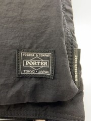 PORTER MINOTAUR INST. Shoulder Bag BLK Solid