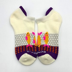 5 pairs/Set Bombas Women’s Solid Honeycomb Ankle socks – Size Medium 8-10.5
