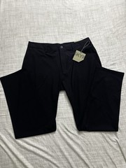 SKYR Men’s 4-Way Stretch Anti Odor Moisture Wicking Upf Rating Pant Black SZ 36