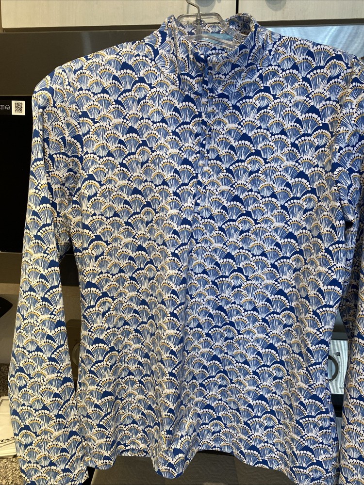 J. McLaughlin quarter zip performance fabric Size Medium Stunning Colors