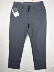 Rhoback Men’s Delta Performance Pant Charcoal Grey Size 36×30