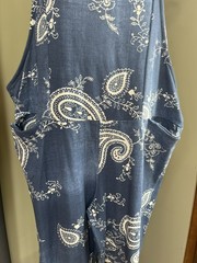Ladies Dungerees Size 10-16 Cotton Made in Italy