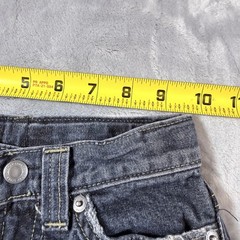 Disney Store Kids Jeans Size 4 Skull Graphic Denim Pants baggy botcut