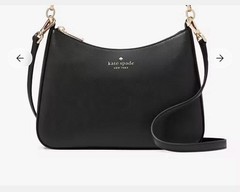 Kate Spade Margot Convertible Shoulder Bag Crossbody Black Leather