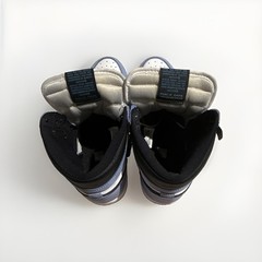 Nike Air Jordan 1 Men’s High Top Colorblock Blue/White/Black Lace-Up Sneaker