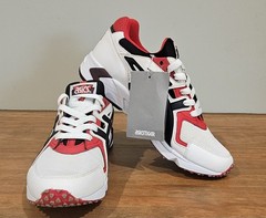 ASICS GEL-DS Trainer OG Men’s 7.5 Running Shoes White Black Red H704Y Retro
