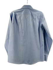 Claiborne Light Blue Dress Shirt Slim Fit 100% Cotton Classic Size 15 34/35 Men
