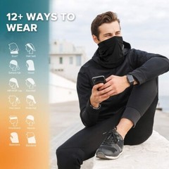 Cooling Neck Gaiter Face Cover Ice Silk Scarf UV Protection Mask for Men Women