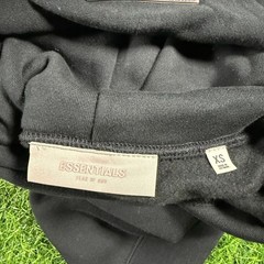Fear of God Essentials Hoodie SS22 Stretch Limo Black – 100% Authentic (XXS-XXL)