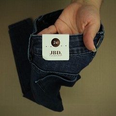 JBD Just Black Denim Skinny Jeans Women’s Size 24 Side Seam Medium Wash NWT