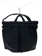 PORTER Shoulder Bag BLK Solid Helmet Bag L