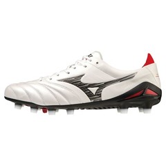 Mizuno Soccer Cleats MORELIA NEO 4 JAPAN Super White Pearl/Black P1GA2330 09 NEW