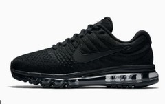 Nike Air Max 2017 Shoes Triple Black 849559-004 Men’s Multi Size NEW