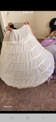 dress for 15 birthday gold with purpure size S