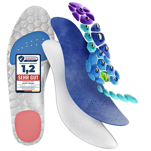 Magnetic Orthotic Insoles Arch Support Shoe Inserts Heel Pain Plantar Fasciitis