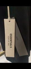 Fear of God ESSENTIALS University Black Logo Graphic Crewneck T-Shirt Men S