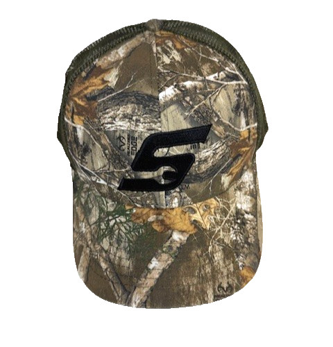 NEW Snap On Tools Hat Baseball Cap RealTree Edge Camo Black S Logo Camoflauge