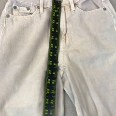 American Eagle Women’s Mom Jeans Size 000 Beige Straight Ankle Casual Denim