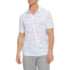 $70 Adidas Men’s Ultimate365 Mesh Printed Polo Shirt – Clear Pink – Medium – New
