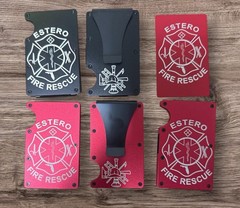 Brand new Custom Anything You Want Engraved RFID Minimalist Wallet You Pick