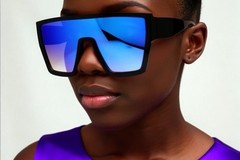 OVERSIZED THICK BOLD SQUARE TRENDY SUNGLASSES RETRO DESIGNER FASHION OUTDOOR NEW