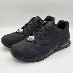 Skechers Work Relaxed Fit Uno SR Sutal Men’s Size 10 Black Slip-Resistant Shoes